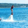 Anyone can learn flyboarding with St. Kitts Water Sports