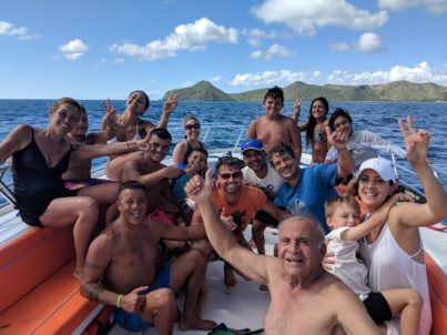 Sport boat charters aboard Ride With Passion