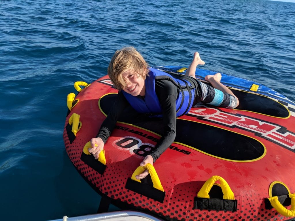 Tubing with St. Kitts Water Sports